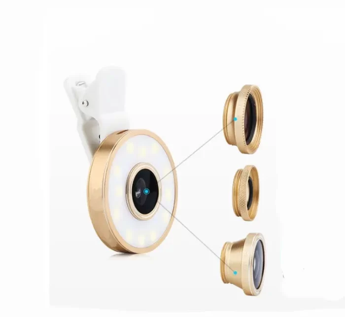 Picture Perfect II Flash Fill LED Light with 3 Clip and Snap Lens - Image 5